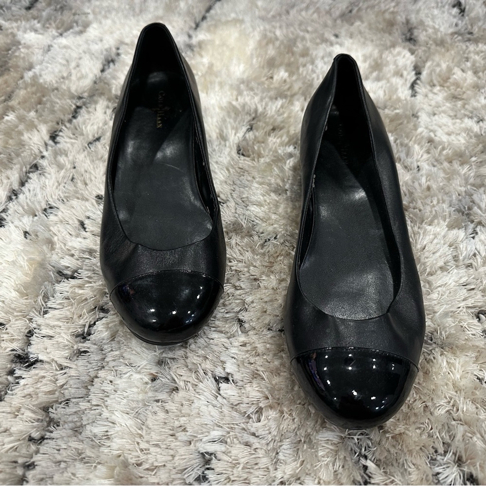 Cole Haan Nike Air Wedges in Black Size 9